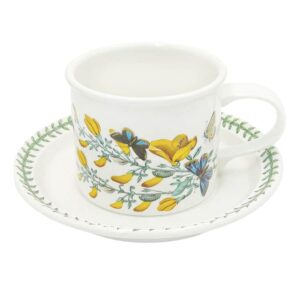 Portmeirion Botanic Garden Breakfast Cup Cytisus Broom Duo