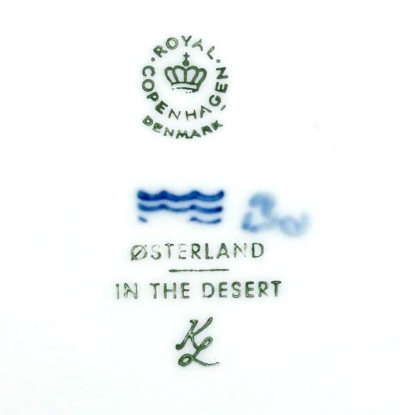 Royal Copenhagen In The Dessert Christmas Plate 1972