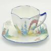 Shelley Queen Anne Garden Urn Demitasse Duo