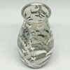 Sterling Silver Overlay Glass Vase 925