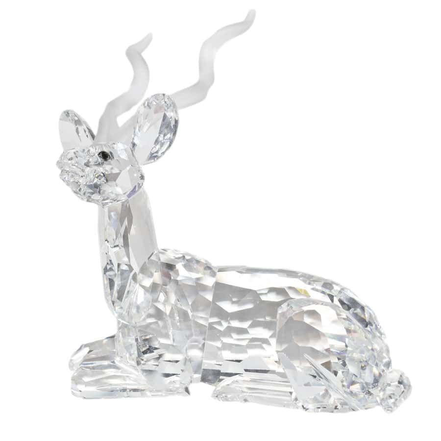 Swarovski Kudu Gazelle Figurine - Clyde on 4th Antiques & Collectables