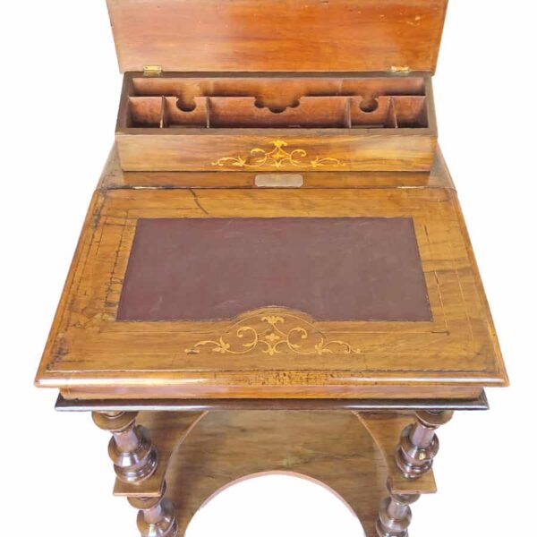 Victorian walnut Davenport’s desk c1890-3 Victorian Walnut Davenport Desk C1890