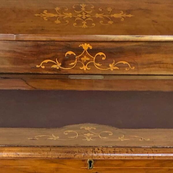 Victorian walnut Davenport’s desk c1890-4 Victorian Walnut Davenport Desk C1890