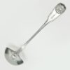 Hallmarked Shell Pattern Silver Soup Ladle London 1848