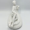KPM Berlin Blanc De Chine Reclining Lady Figurine C1870