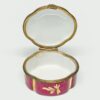 Limoges Gilt Painted Napolean Ceramic Trinket Box