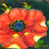 Moorcroft Flambe Anemone Pattern Bowl C1949