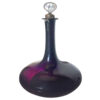 Rare-Georgian-Amethyst-Brandy-Ships-Decanter Rare Georgian Amethyst Brandy Ships Decanter