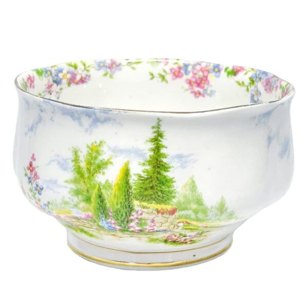 Royal Albert Tea Sugar Bowl Kentish Rockery C1940