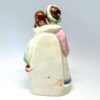 Victorian Staffordshire Flat Back Figure Lady With Child C1850