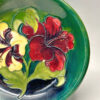 Walter Moorcroft Hibiscus Plate C1960