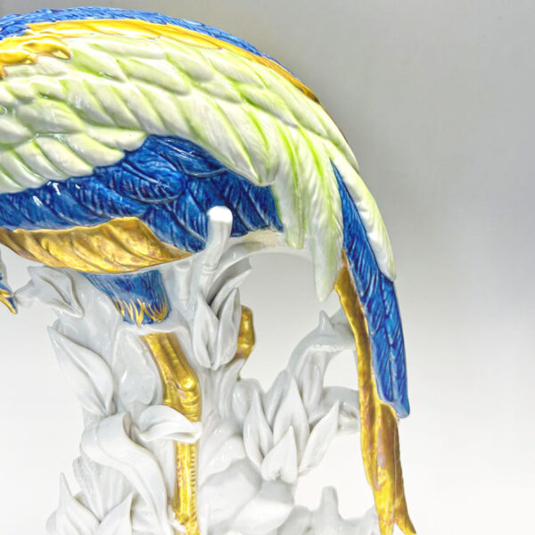 Capodimonte Large Decorative Bird C1890