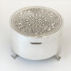 Hallmarked Silver Jewellery Casket Birmingham 1928