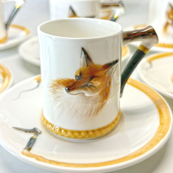 Rare Royal Doulton Reynard The Fox Coffee Service C1950