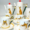 Rare Royal Doulton Reynard The Fox Coffee Service C1950