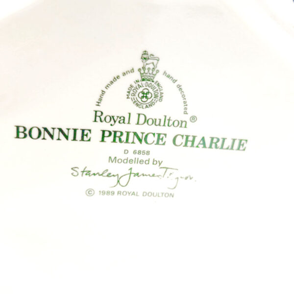 Royal Doulton Bonnie Prince Charlie  Character Jug Large