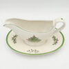 Spode Christmas Tree Sauce Boat On Stand