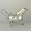 Georgian-hallmarked-silver-sauce-boat-london-1779-1 Georgian Hallmarked Silver Sauce Boat London 1779