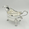 Georgian-hallmarked-silver-sauce-boat-london-1779-3 Georgian Hallmarked Silver Sauce Boat London 1779
