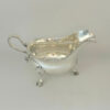 Georgian-hallmarked-silver-sauce-boat-london-1779-9 Georgian Hallmarked Silver Sauce Boat London 1779