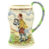 Crown Devon Musical Jug Ikla Moor  16Cm