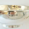Hallmarked Silver Christening Porringer and Spoon Birmingham 1946