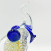 Murano-silver-flecks-glass-elephant-20th-2 Murano Silver Flecks Glass Elephant 20th