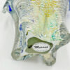 Murano-silver-flecks-glass-elephant-20th-4 Murano Silver Flecks Glass Elephant 20th