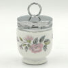 Royal Worcester Egg Coddler Pink Flower Medium