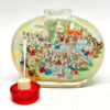 Chinese Hand Painted Large Snuff Bottle C1940