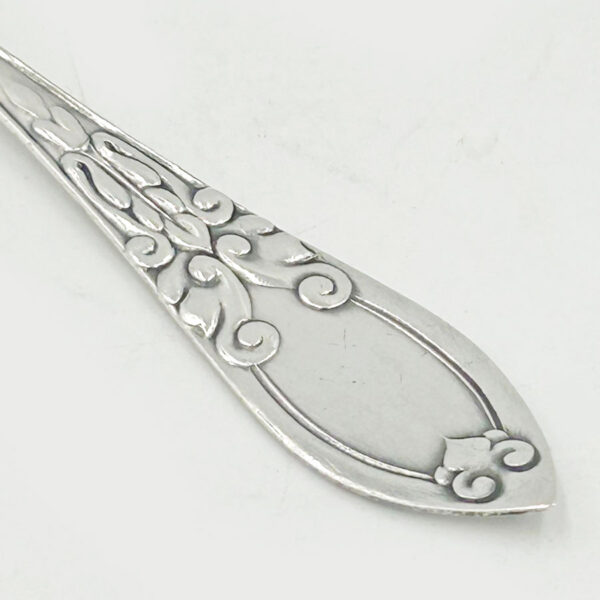 Danish Silver Sugar Sifter Spoon C F Heise