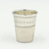 Hallmarked Sterling Silver Tot Measure Just A Thimble Full