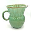 Linnware Pottery Green Glaze Large Ewer
