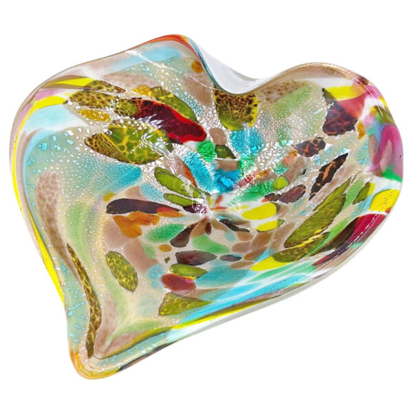 Murano Mottled Glass Vetro Artistico Bowl