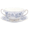 Royal Albert Silver Maple Soup Coupe