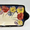Royal Doulton Pansy Sandwich Plate D4049