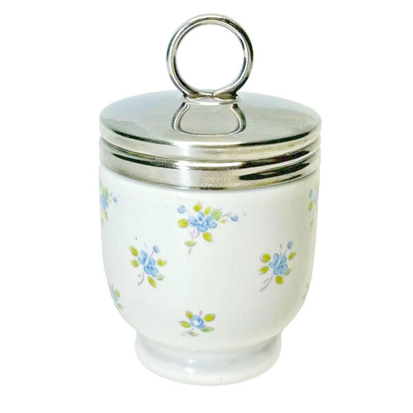 Royal Worcester Egg Coddler Blue Floral