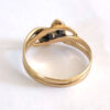 14ct Gold And Ruby Snake Ring