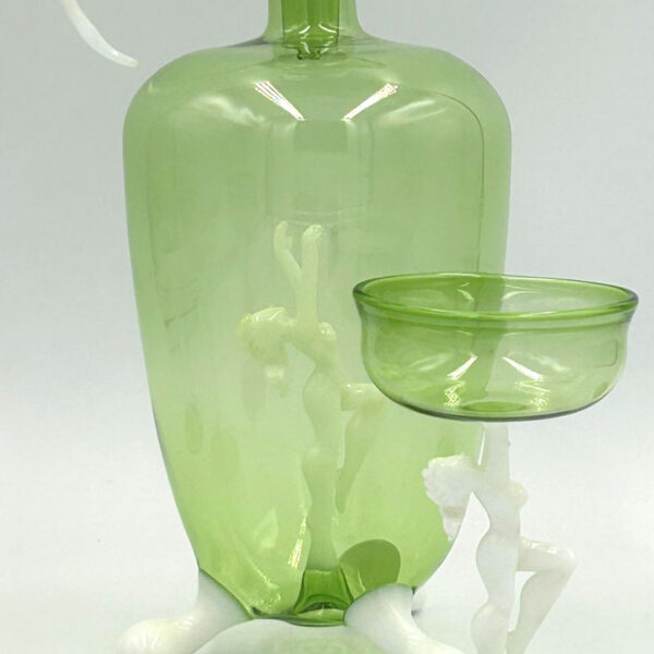 Art-Deco-Bimini-Lauscha-Dancer-Glass-Decanter-Set-Austria-1920-5 Art Deco Bimini Lauscha Dancer Glass Decanter Set Austria 1920
