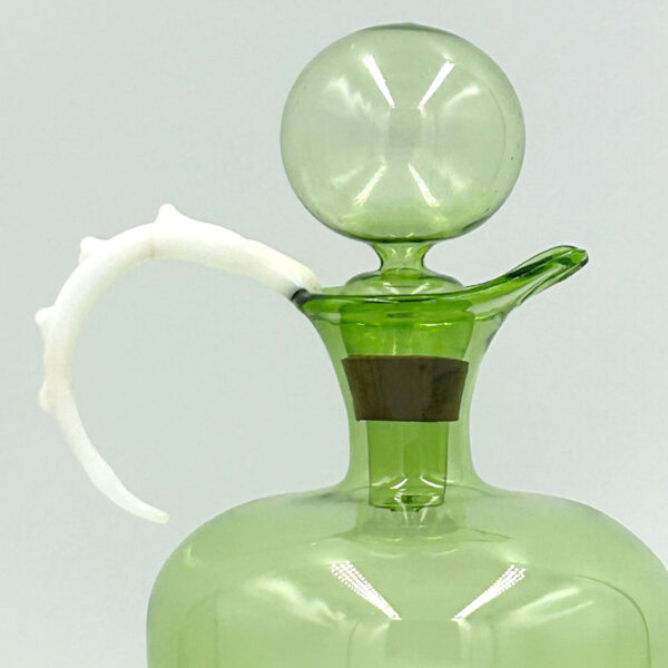 Art Deco Bimini Lauscha Dancer Glass Decanter Set Austria 1920