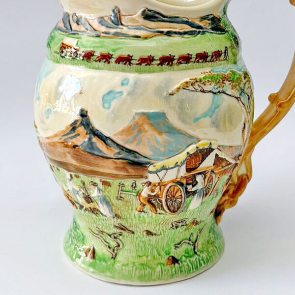 Crown Devon Om Die Kampvuur Musical Jug