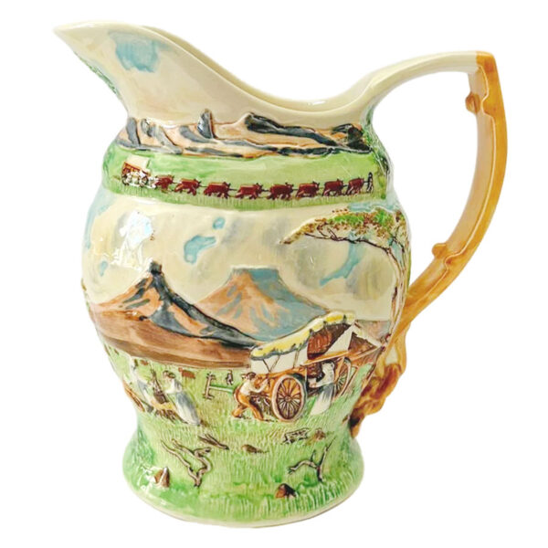 Crown Devon Om Die Kampvuur Musical Jug