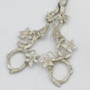Hallmarked Dutch Silver Grape Scissors