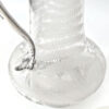 Hallmarked Silver London 1876 Claret Jug Fern Etched Glass
