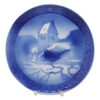 Royal Copenhagen Blackbird at Christmas Time Christmas Plate 1966