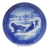Royal Copenhagen Christmas Holidays Christmas Plate 1986