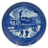 Royal Copenhagen Christmas Guests  Christmas Plate 1993