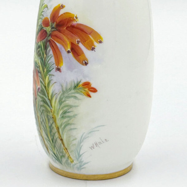 Royal Worcester Rose Vase W Hade 1905