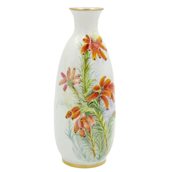 Royal Worcester Rose Vase W Hade 1905