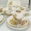 Shelley Heather 21 Piece Tea Service
